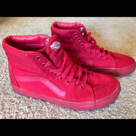 Vans Shoes - Unisex Red Vans